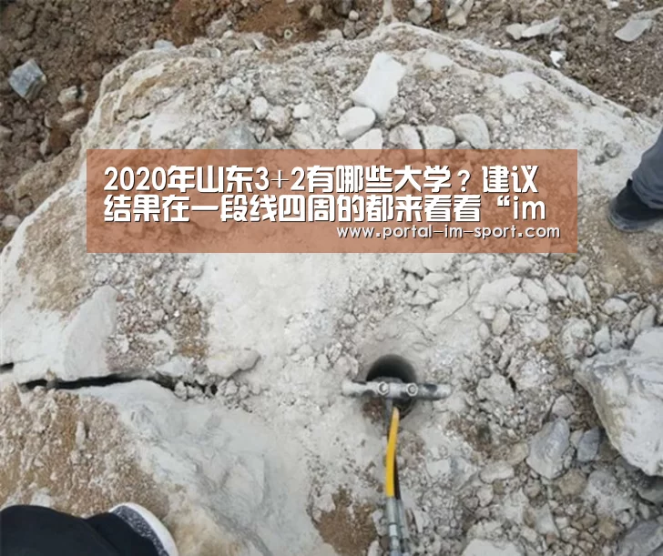 2020年山东3+2有哪些大学?建议结果在一段线四周的都来看看“im体育公司”(图2) im体育公司